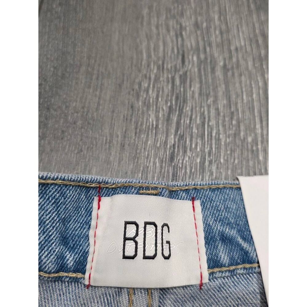 Urban Outfitters BDG Y2K Preppy High-Waisted Baggy Jeans Medium Wash 26 A004291 - Picture 12 of 13